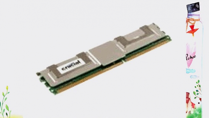 Crucial Technology 4GB 240-Pin PC2-5300 667Mhz DIMM DDR2 FULLY BUFFERED SERVER RAM