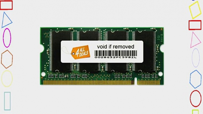 2GB (2-1GB) DDR Ram memory upgrade for Dell Latitude 110L D400 D505 D600 D800 M50 Notebook