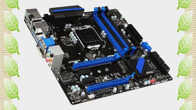 MSI Micro ATX DDR3 2400 LGA 1150 Motherboards Z97M-G43