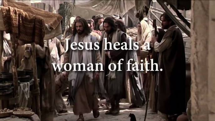 Life Of Jesus Christ — Jesus Heals a Woman Of Faith (Mark 5:22-43)