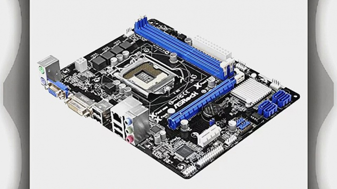 ASRock MicroATX Motherboard Micro ATX DDR3 1066 Intel - LGA 1155 Motherboards H61M-DGS R2.0