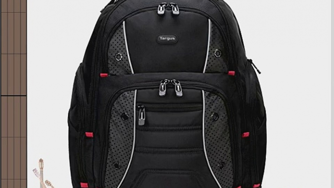 Targus Drifter II Backpack for 17-Inch Laptop Black/Perforated (TSB23901)