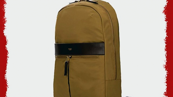 Knomo Luggage Knomo Mayfair Nylon Bauchamp 14-Inch Backpack Khaki One Size