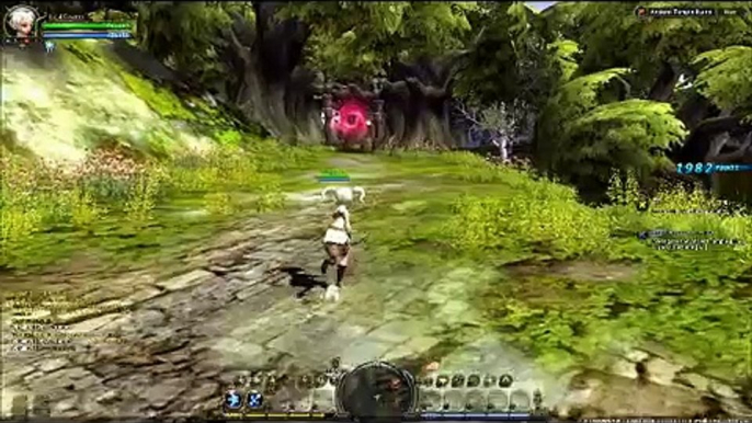 Dragon Nest MMO Dungeon Gameplay Low Level Archer