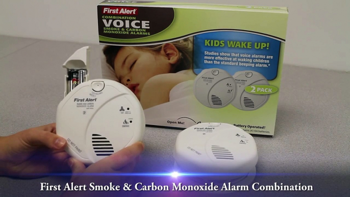 First Alert Smoke & Carbon Monoxide Alarm Combination Demo