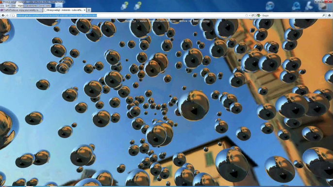 Chrome Bubbles Novelty web page