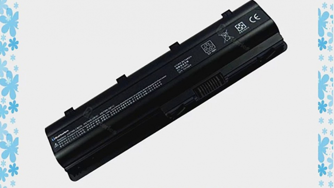 UBatteries Laptop Battery HP Pavilion dv6-6095es - 5200mAh 10.8V Samsung 2.6A Cells - UBMax