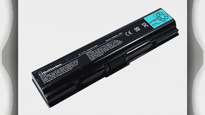 UBatteries Laptop Battery Toshiba Satellite L455 L505 L455-S5000 Series - 6 Cell 4400mAh