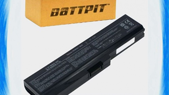 Battpit? Laptop / Notebook Battery Replacement for Toshiba Satellite L645-S4102 (4400 mAh)