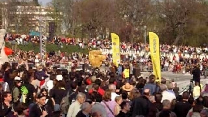 Nicolas Hulot au Trocadero