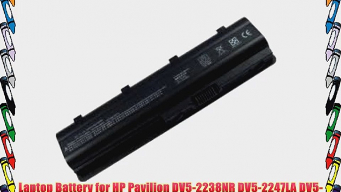 Laptop Battery for HP Pavilion DV5-2238NR DV5-2247LA DV5-2255DX DV5-2268CA DV6-1010 Notebook