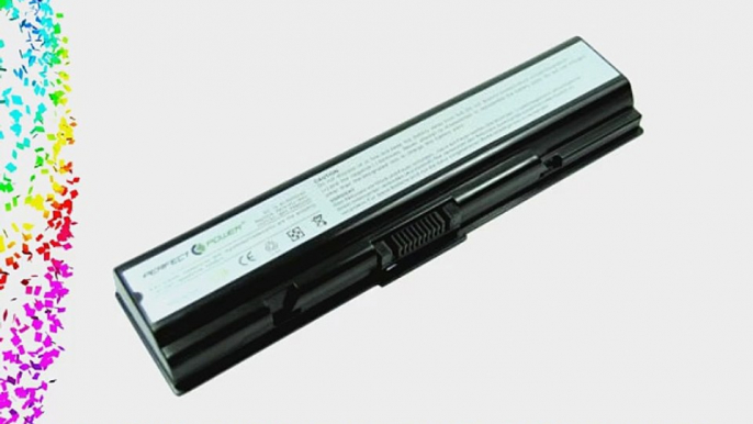 Laptop Battery for Toshiba Satellite L505D-GS6000 6 cells 4400mAh Black