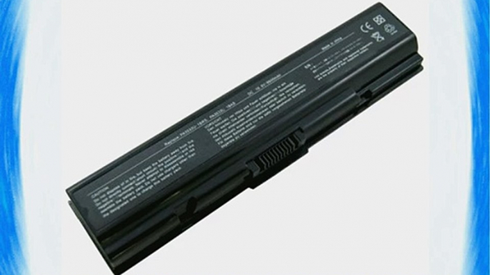 Laptop/Notebook Battery for Toshiba Satellite L505-S5982 - 9 cells 6600mAh Black