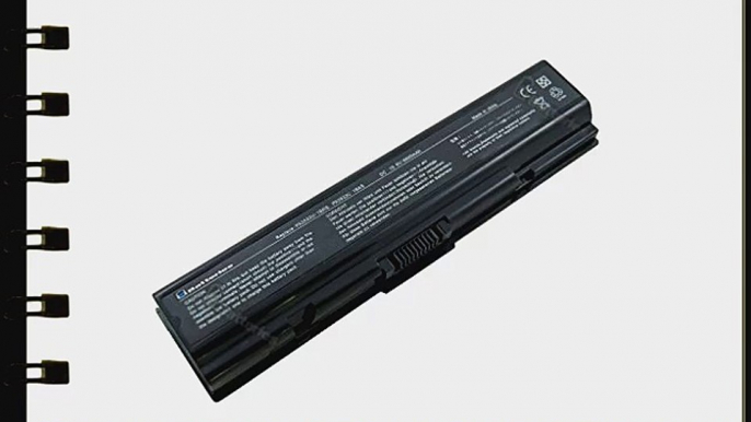 UBatteries Laptop Battery Toshiba Satellite A215-S7444 - 9 Cell 6600mAh