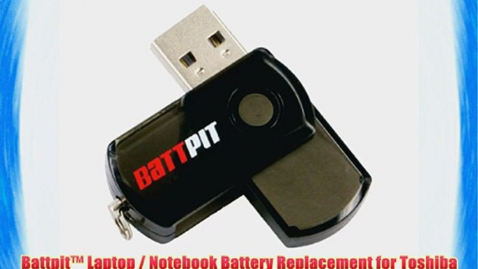 Battpit? Laptop / Notebook Battery Replacement for Toshiba Satellite L305-S5865 (4400 mAh)