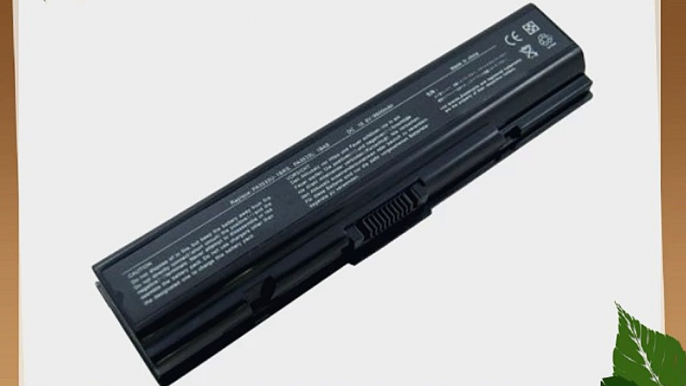 Laptop Battery for Toshiba Satellite A305-S6872 9 cells 6600mAh Black