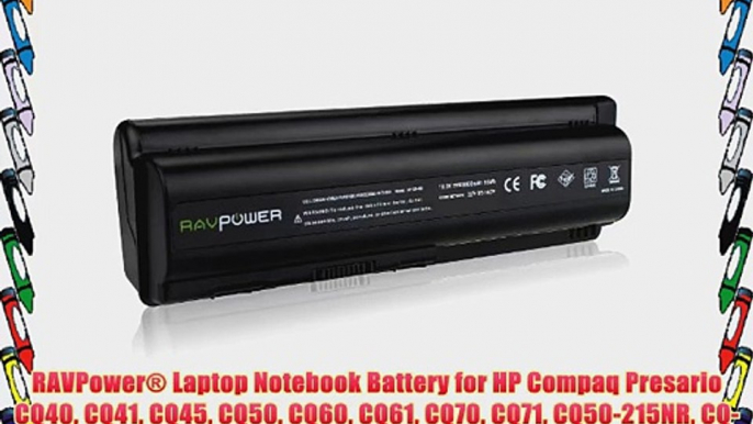 RAVPower? Laptop Notebook Battery for HP Compaq Presario CQ40 CQ41 CQ45 CQ50 CQ60 CQ61 CQ70