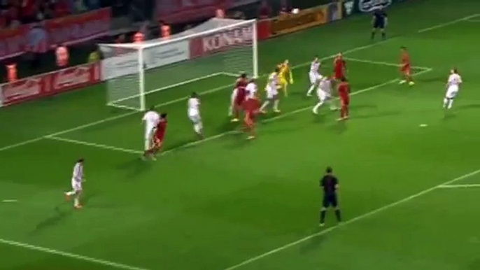 David Silva Goal - Belarus vs Spain 0-1 (Euro Qualification 2015)