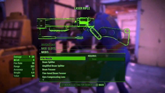 Fallout 4 (XBOXONE) - Customisation des armes