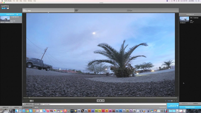 How To Edit/Export 4K Videos In GoPro Studio (Shown On Yosemite 10.10.3)