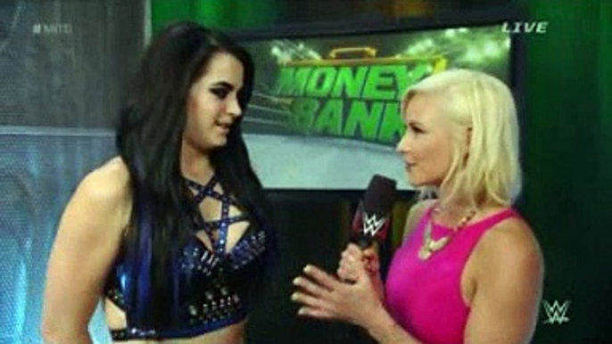 Renee Young interviews Paige (14/6/15)