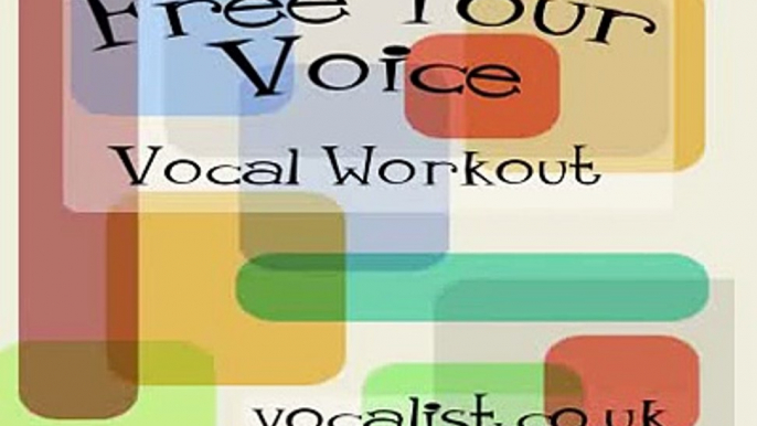 Free Your Voice - singing technique warm-up exercises