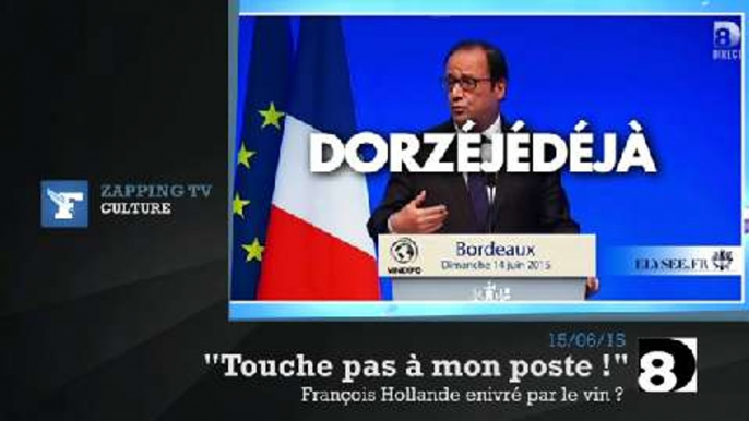 Zapping TV : François Hollande sous les effets de l'alcool ?