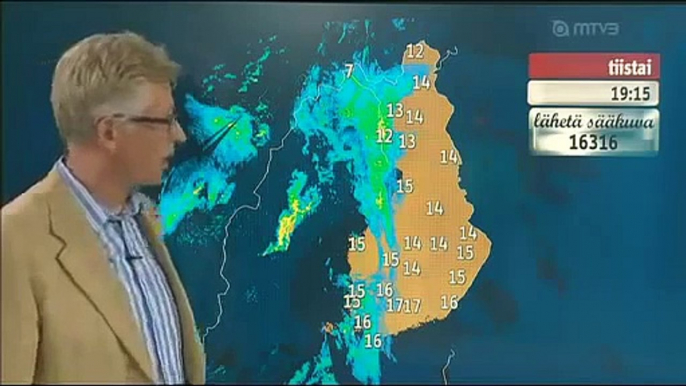 FAIL Windows crashes in live weather forecast (finnish)