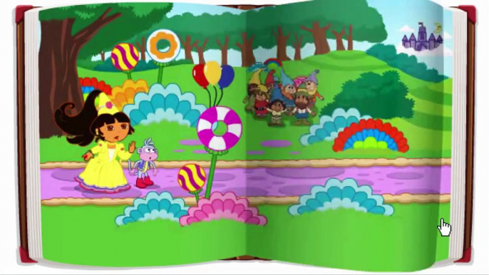 Dora The Explorer Dora's Fairytale Fiesta Animation Nick Jr Nickjr Game Play Gameplay