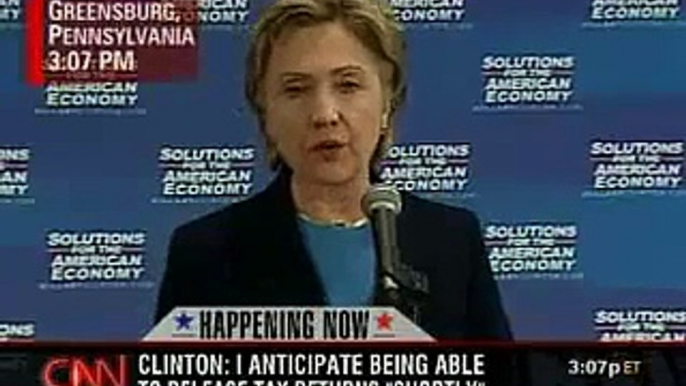 Hillary Reiterates Criticism of Obama's Ties to Wright