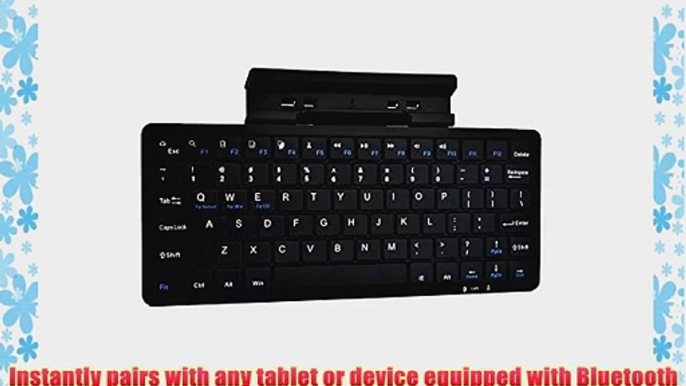 Cooper Cases(TM) K2000 HP Slate 7 / 7 Beats Special Edition Bluetooth Keyboard Dock in Black