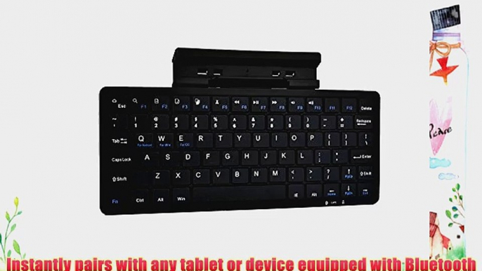 Cooper Cases(TM) K2000 Samsung Galaxy Tab S 8.4 (AMOLED) / LTE Bluetooth Keyboard Dock in Black