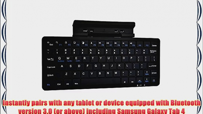 Cooper Cases(TM) K2000 Samsung Galaxy Tab 4 8.0?(T330) / 3G / LTE Bluetooth Keyboard Dock in