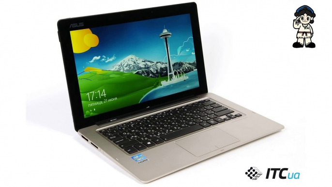 ASUS Transformer Book T100TA-H1-GR 10.1 Detachable 2-in-1 Touchscreen Laptop 32GB+500GB (OLD VERSION)