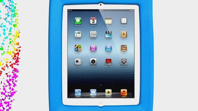 Big Grips Frame for iPad 2 iPad 3 iPad 4 - Blue