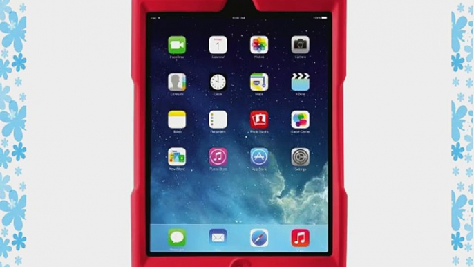 Kensington BlackBelt 2nd Degree Rugged Case for iPad mini and iPad mini 2 - Red (K97081WW)