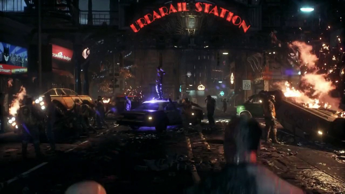 Extrait / Gameplay - Batman Arkham Knight (Version PC Buggée à 10 FPS Day One !)