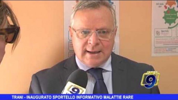 TRANI | Inaugurato lo sportello informativo per le malattie rare