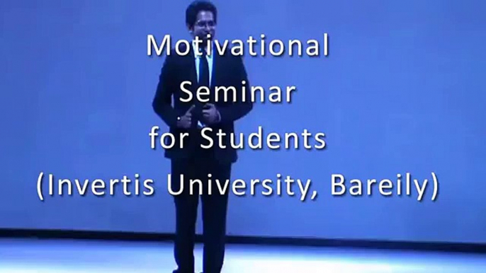 Inspirational Seminar for Students  - Motivational Speaker Him-eesh Madaan