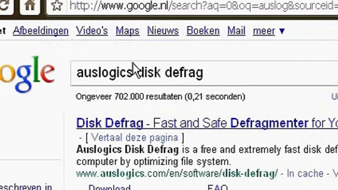 How to: Install and use Auslogics Disk Defrag (Makes PC faster)