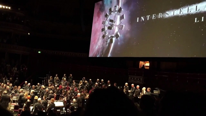 Interstellar Live - Standing Ovation - Hans Zimmer - Christopher Nolan - Royal Albert Hall