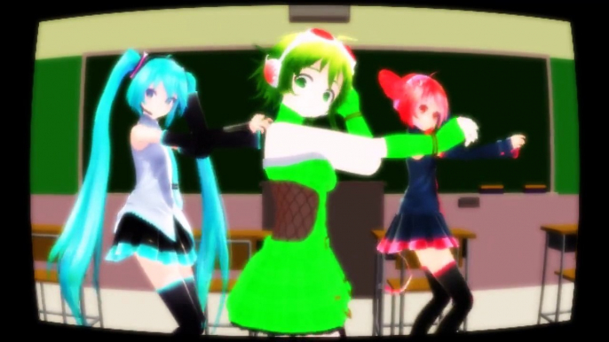 |MMD|  ECHO Gumi,Teto y Miku