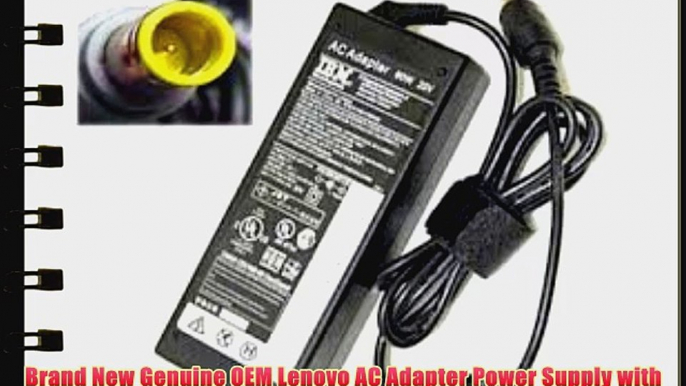 Brand New Genuine OEM Lenovo AC Adapter Power Supply with Power Cord for Lenovo ThinkPad T410s