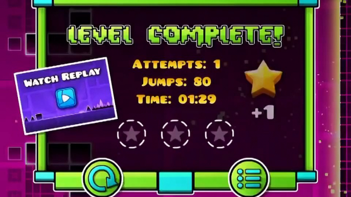 Geometry dash level 1-12 complete