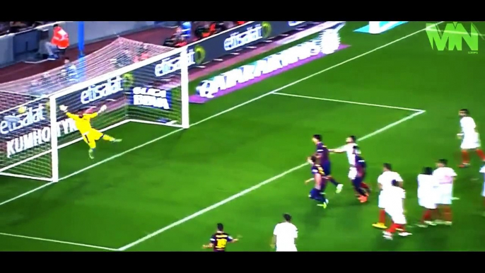 Lionel Messi ● All 58 Goals 2014 15   English Commentary 1