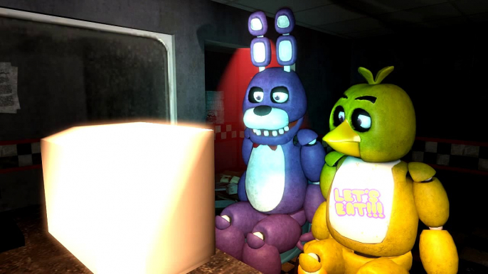 SFM FNAF   Bonnie  Chica React To FNAF 3 Trailer! 20K SUBS!