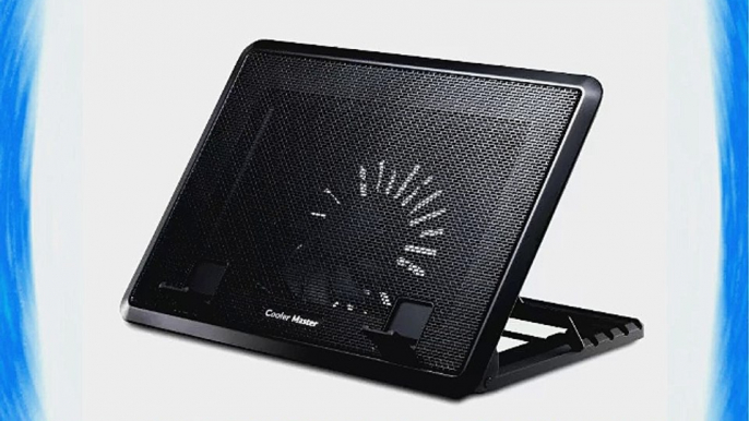 Cooler Master NotePal ErgoStand II - Adjustable Laptop Cooling Stand with LED Light Strip