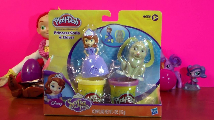 Sofia the First and Clover Play Doh set from Disney with Sparkling Play-Doh!