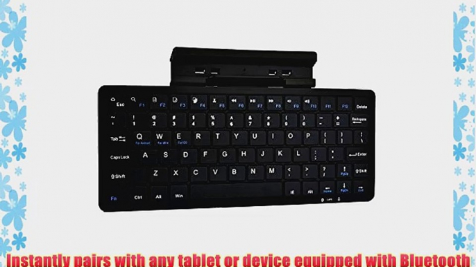 Cooper Cases(TM) K2000 Nvidia Shield Tablet / LTE Bluetooth Keyboard Dock in Black (US English