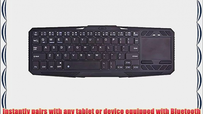 Cooper Cases(TM) Touchpad K5000 Acer Iconia W3 / W4-820 / W510-1666 / W700 Tablet Bluetooth